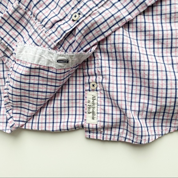 Abercrombie & Fitch Oxford Long Sleeve Shirt - Picture 4 of 8